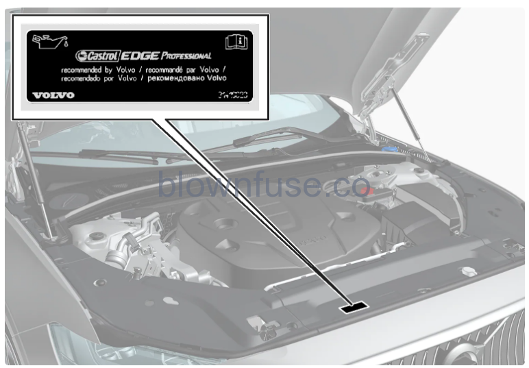 2023 Volvo S60 Engine compartment-13