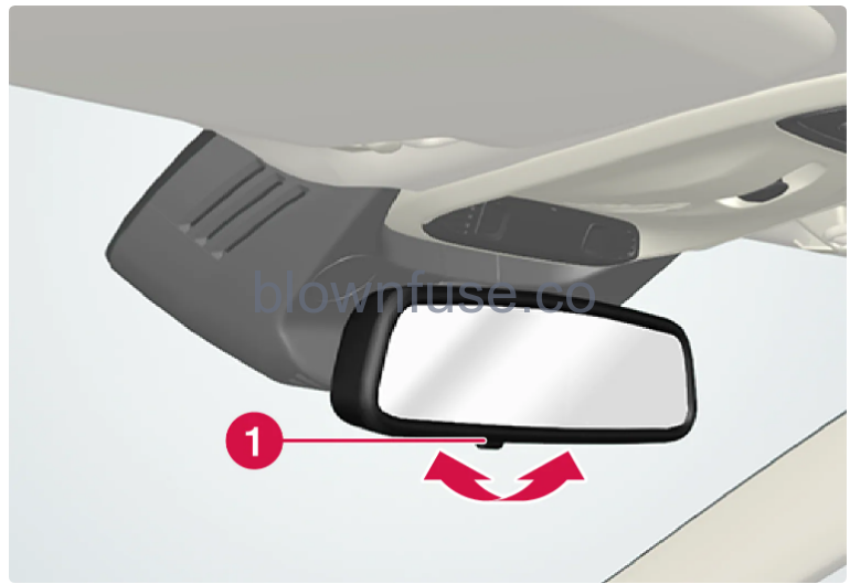 2023 Volvo S60 Rearview mirrors 3