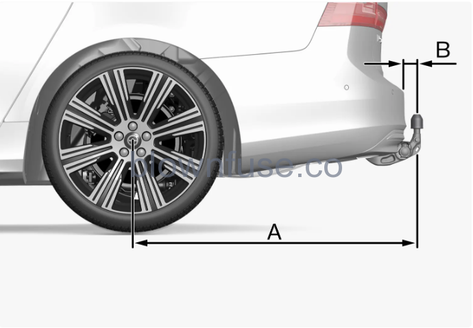 2023-Volvo-S60-Recharge-Plug-in-Hybrid-Towbar-and-trailer-fig-1