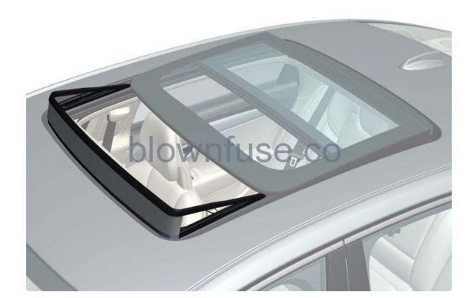 2023 Volvo S60 Side windows and panoramic roof FIG 4