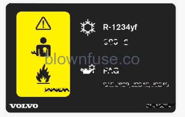 2023 Volvo S60 Specifications for fluids and lubricants fig 2