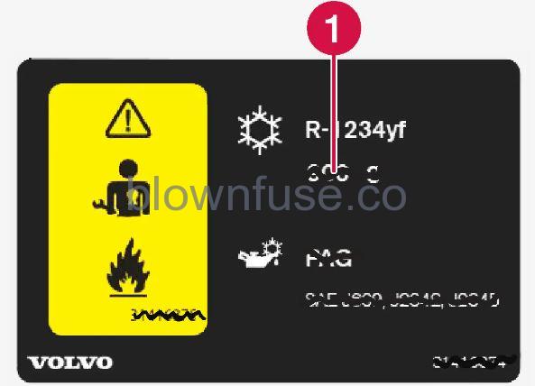 2023 Volvo S60 Specifications for fluids and lubricants fig 8