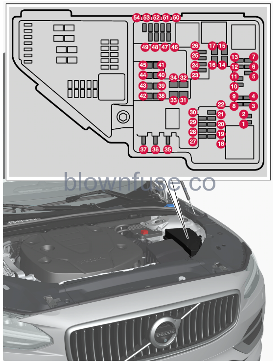 2023-Volvo-V60-Engine-compartment-17