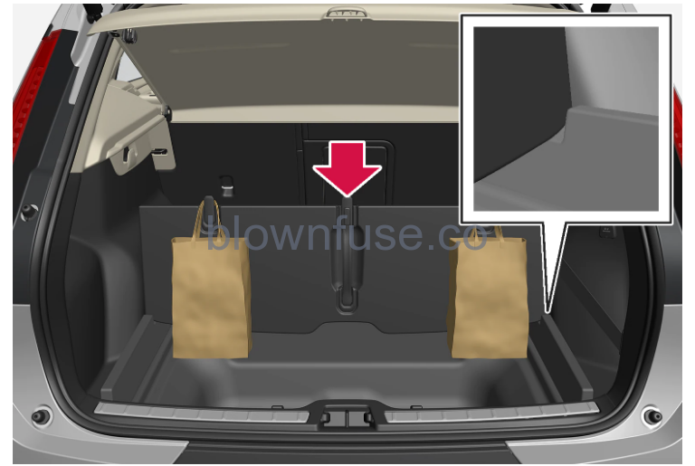 2023 Volvo XC40 Mild Hybrid Cargo area FIG 2