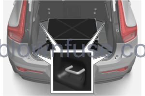 2023 Volvo XC40 Mild Hybrid Cargo area FIG 7