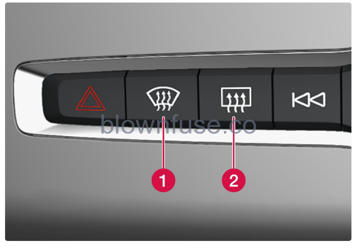 2023-Volvo-XC40-Mild-Hybrid-Climate-system-controls-fig1