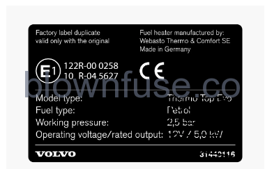 2023 Volvo XC40 Mild Hybrid Specifications FIG 5