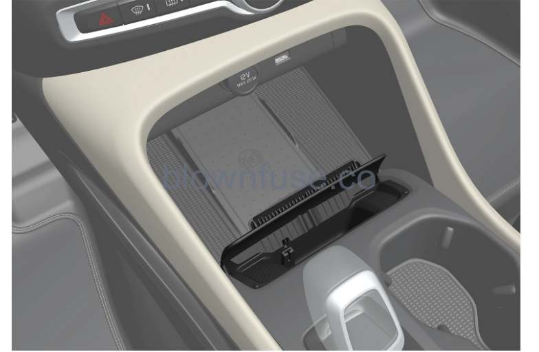 2023 Volvo XC40 Mild Hybrid Storage and passenger compartment FIG 1