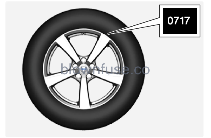 2023 Volvo XC40 Mild Hybrid Wheels and tyres FIG 1