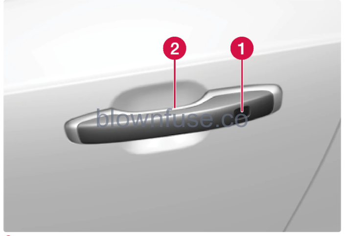 2023-Volvo-XC60-XC60-Recharge-Plug-in-Hybrid-Keyless-locking-and-unlocking-fig4