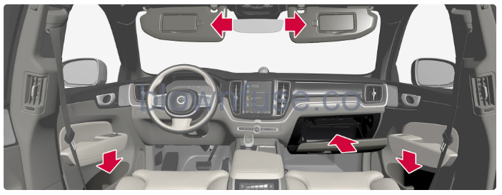 2023-Volvo-XC60-XC60-Recharge-Plug-in-Hybrid-Storage-and-passenger-compartment-fig1