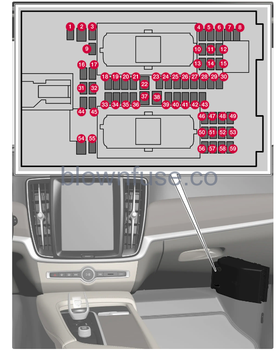 2023-Volvo-XC60-XC60-Recharge-Plug-in-Hybrid-Storage-and-passenger-compartment-fig12