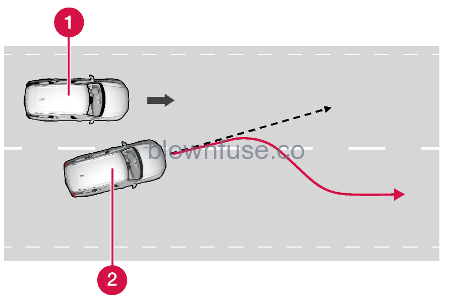 2023-Volvo-XC90-Assistance-at-risk-of-collision-14