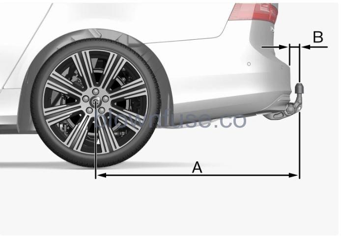 2023-Volvo-XC90-Towbar-and-trailer-fig-1