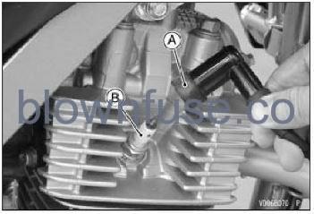 2022 Kawasaki KLX140R L Spark Plug fig 2