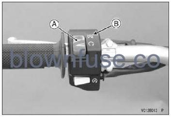 2022 Kawasaki KLX140R L Stopping the Engine fig 1