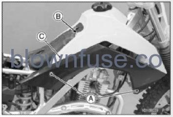 2022 Kawasaki KLX140R L Throttle Cable fig 2