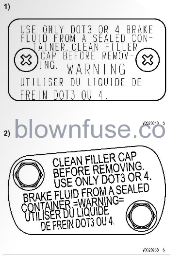 2022 Kawasaki KLX300R Location of Labels-Fig-05