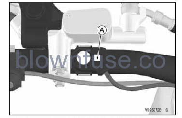 2022 Kawasaki KX450 Warning Indicator Light fig 1