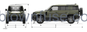 2023 Land Rover Defender TECHNICAL SPECIFICATIONS-Fig-02