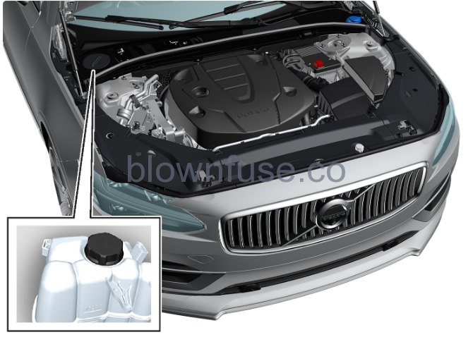 2023-Volvo-S90-S90-Recharge-Plug-In-Hybrid-Engine-compartment-fig-8