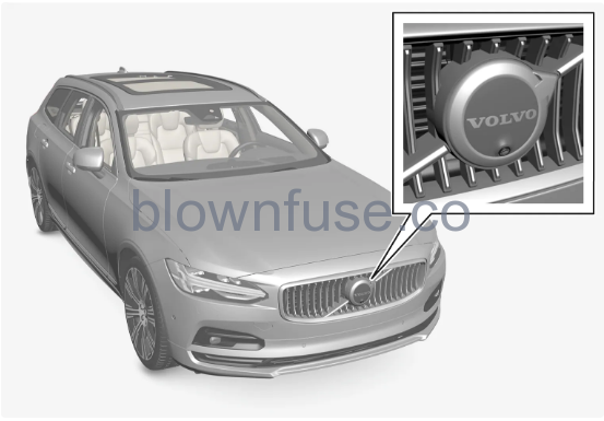 2023-Volvo-S90-S90-Recharge-Plug-in-Hybrid-Park-assist-camera-fig-9