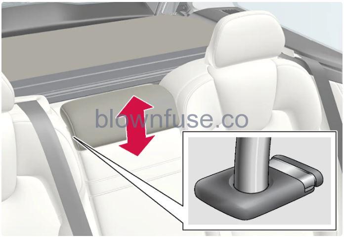 2023 Volvo V90 Rear seat (2)