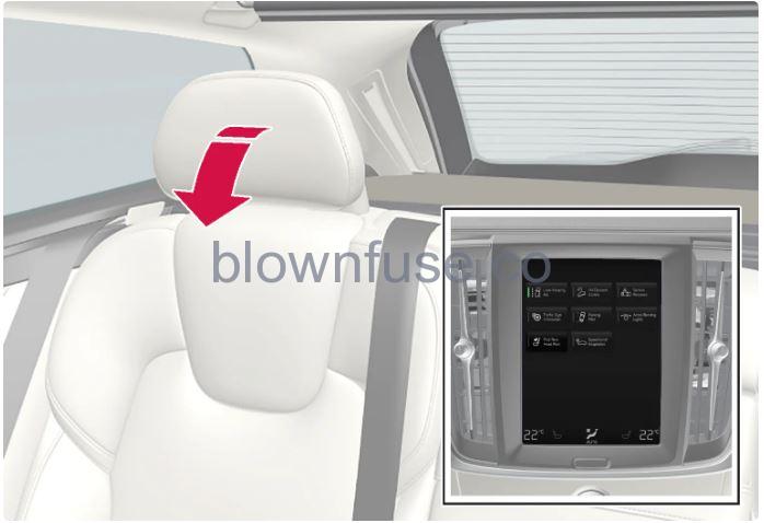 2023 Volvo V90 Rear seat (3)