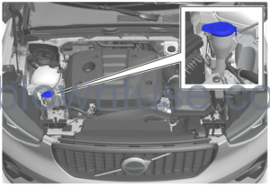 2023-Volvo-XC40-Engine-compartment-fig-1