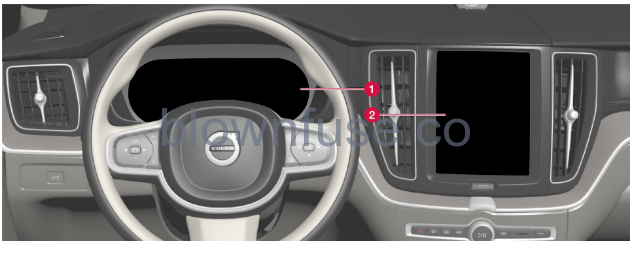 2023 Volvo V60 Recharge Plug-in Hybrid Sound, media, and Internet fig 3