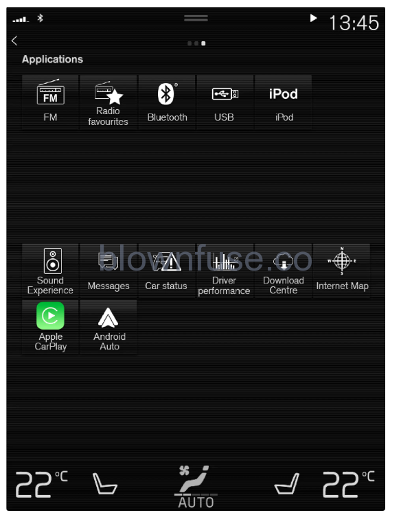 2023 Volvo XC40 Recharge Plug-in Hybrid Centre display fig 14