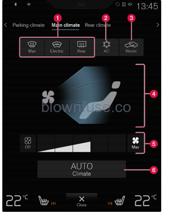 2023-Volvo-XC40-Recharge-Plug-in-Hybrid-Climate-system-controls (4)