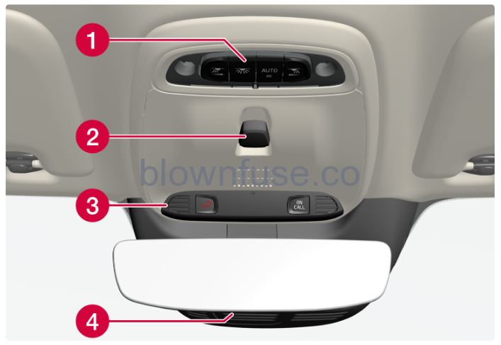 2023 Volvo XC40 Recharge Plug-in Hybrid Displays and voice control FIG 6