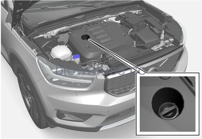 2023-Volvo-XC40 -Recharge-Plug-in-Hybrid-Engine-compartment-fig-14