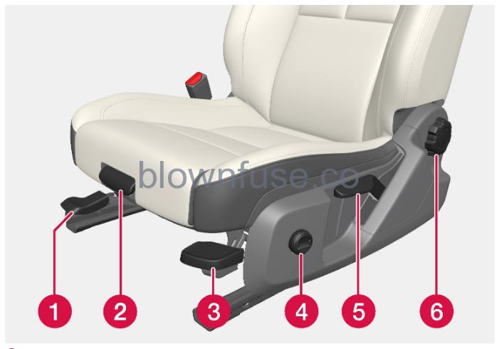 2023 Volvo XC40 Recharge Plug-in Hybrid Front seat fig 3