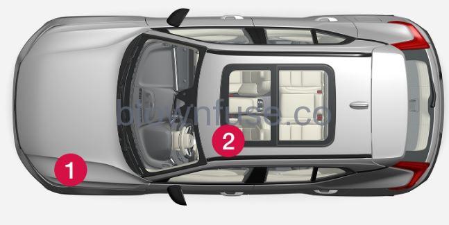 2023-Volvo-XC40-Recharge-Plug-in-Hybrid-Fuses-FIG-3