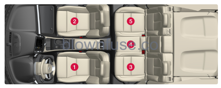 2023 Volvo XC40 Recharge Plug-in Hybrid Integrated child seat fig 4