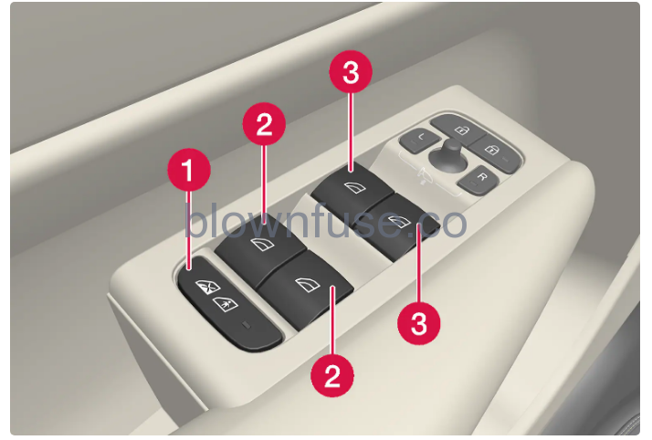 2023 Volvo XC40 Recharge Plug-in Hybrid Side windows and panoramic roof fig 1