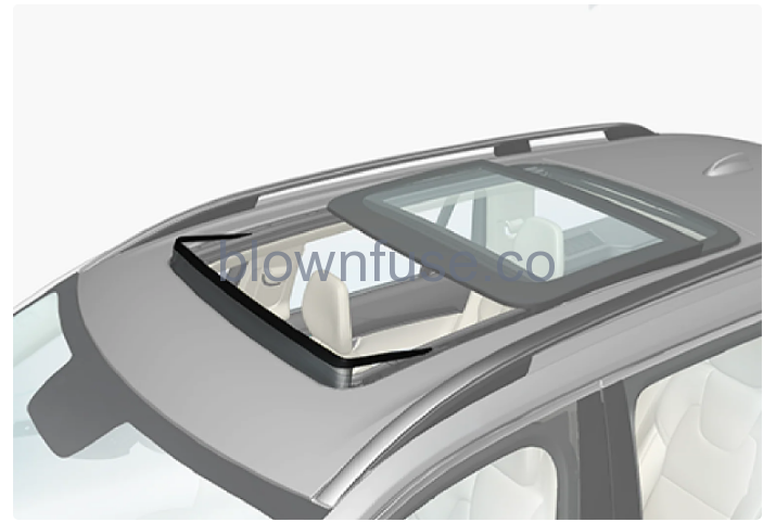 2023 Volvo XC40 Recharge Plug-in Hybrid Side windows and panoramic roof fig 4