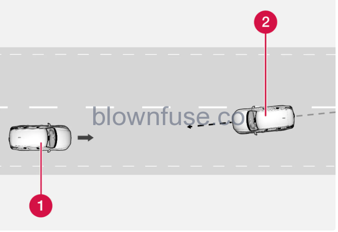 2023-Volvo-XC90-Recharge-Plug-in-Hybrid-Assistance-at-risk-of-Collision-fig-11