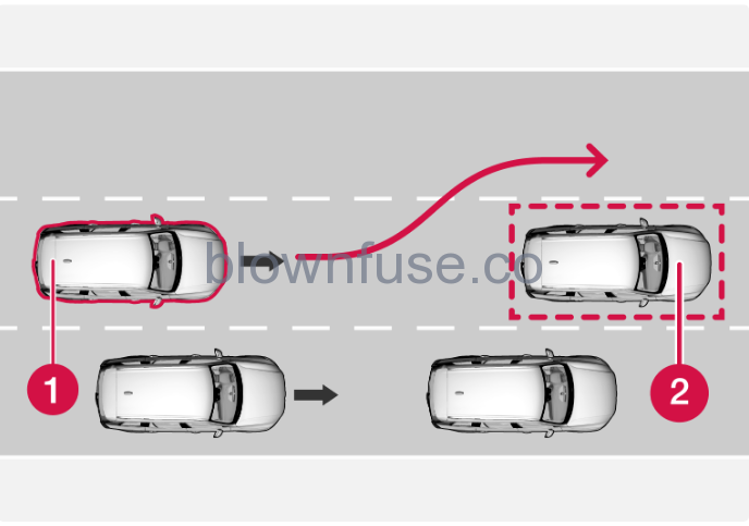 2023-Volvo-XC90-Recharge-Plug-in-Hybrid-Assistance-at-risk-of-Collision-fig-9