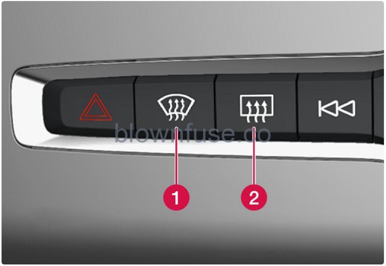 2023-Volvo-XC90-Recharge-Plug-in-Hybrid-Climate-system-controls-FIG-1