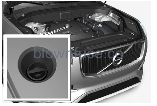2023 Volvo XC90 Recharge Plug-in Hybrid Engine compartment fig 15