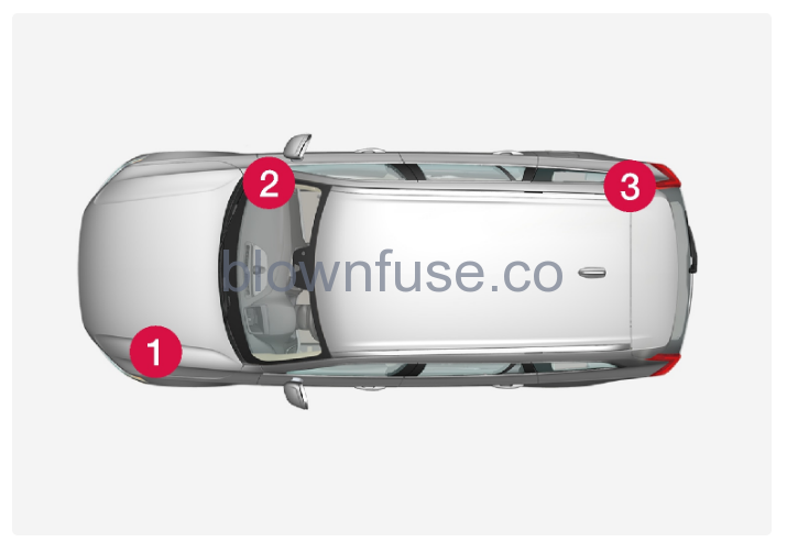 2023 Volvo XC90 Recharge Plug-in Hybrid Fuses fig 1