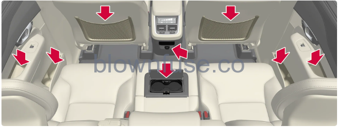 2023-Volvo-XC90-Recharge-Plug-in-Hybrid-Storage-and-passenger-compartment-FIG-4