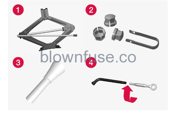 2023 Volvo XC90 Recharge Plug-in Hybrid Tools and accessories fig 7