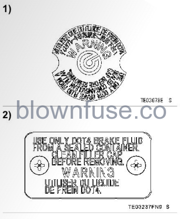 2022 Kawasaki NINJA ZX-10R Location of Labels-Fig- (7)