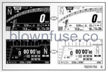 2022 Kawasaki NINJA ZX-10R Meter Instruments-Fig- (7)