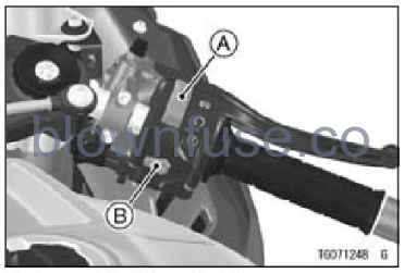 2022 Kawasaki NINJA ZX-10R Right Handlebar Switches-Fig-01