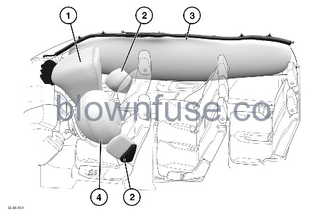 2022 Land Rover Discovery Airbags-Fig-01